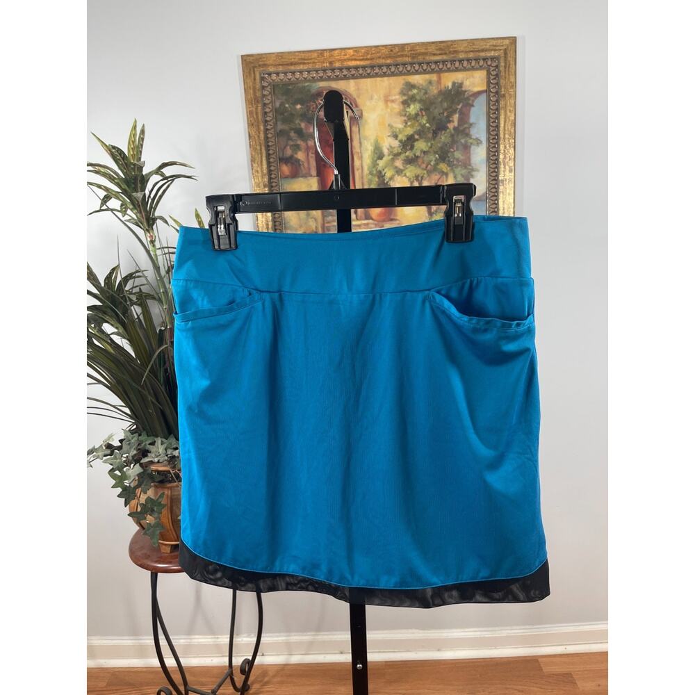 Tail White Label Shorts Women's Medium Blue Tenniscore Athleisure Sporty Luxe